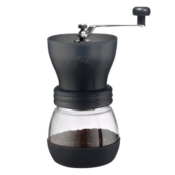 Moulin à café dans un moulin manuel pour moudre un moulin à café à main en  acier inoxydable